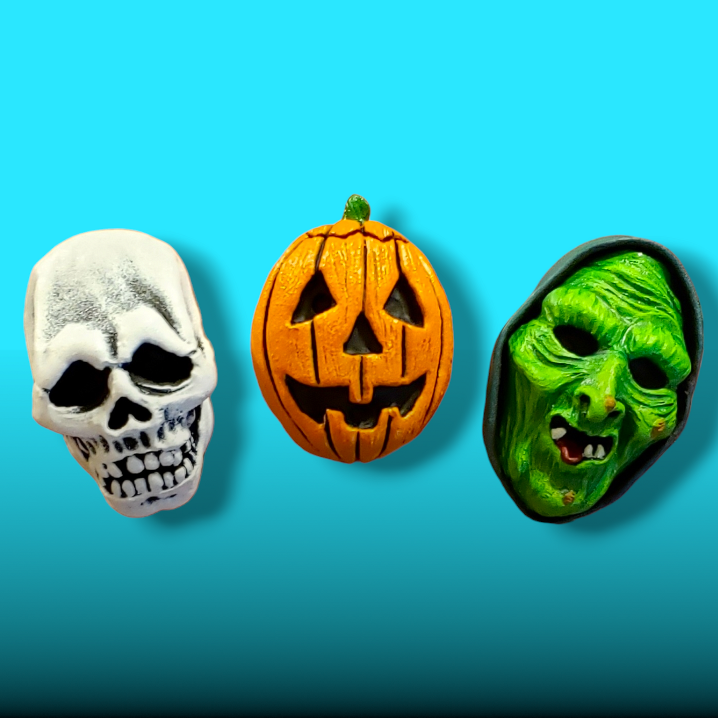 Masked Trick or Treater Magnet Set
