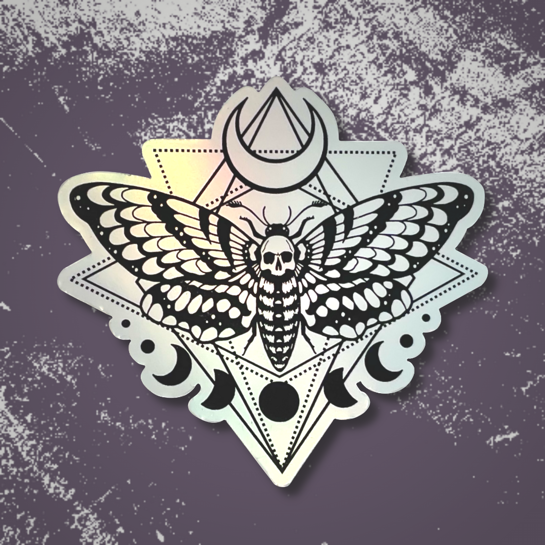 Death Moth sticker