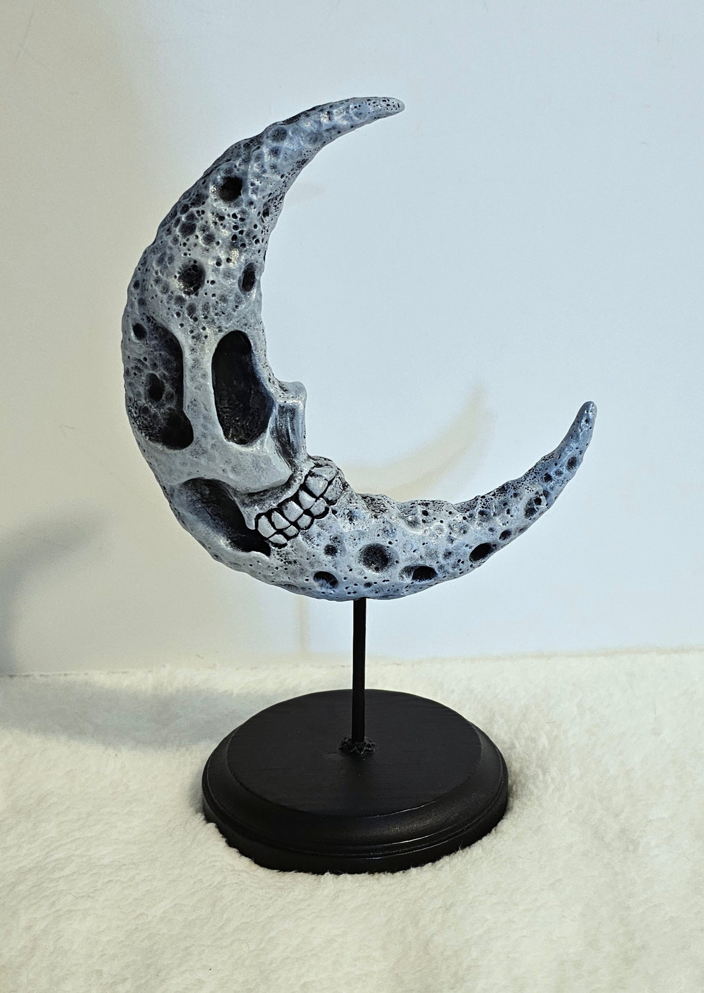 Skull Moon Tabletop Sculpture