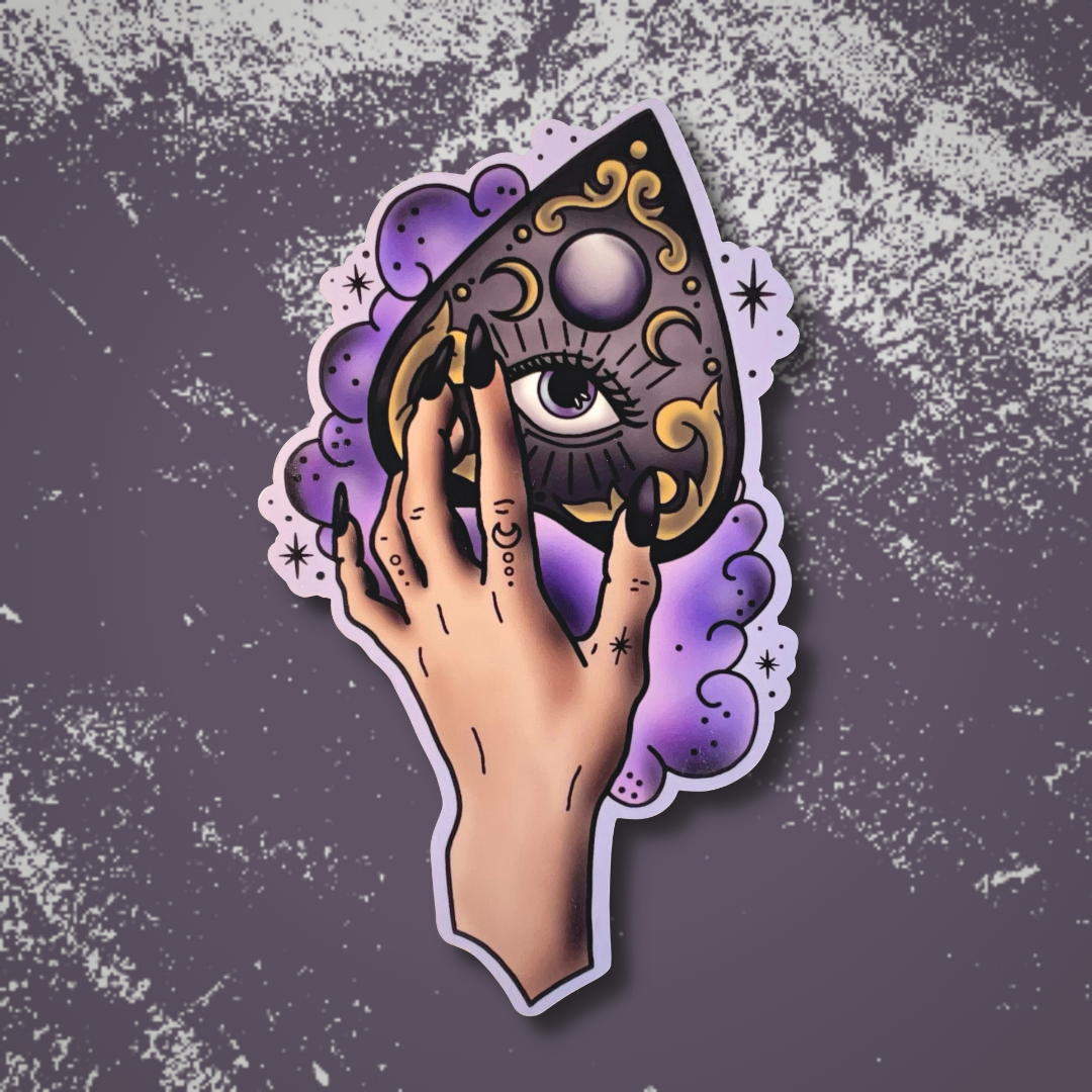 Mystical Planchette Sticker