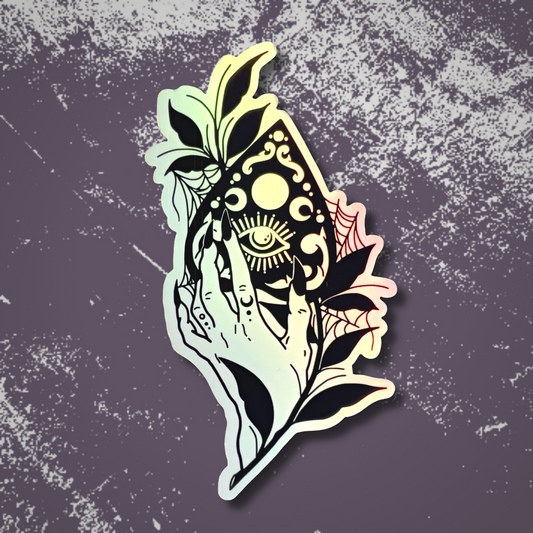 Holographic Planchette Sticker